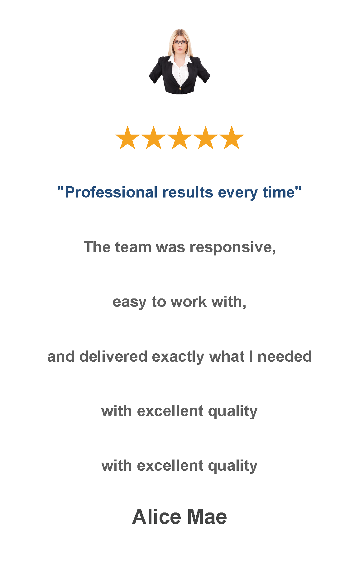 Professional result