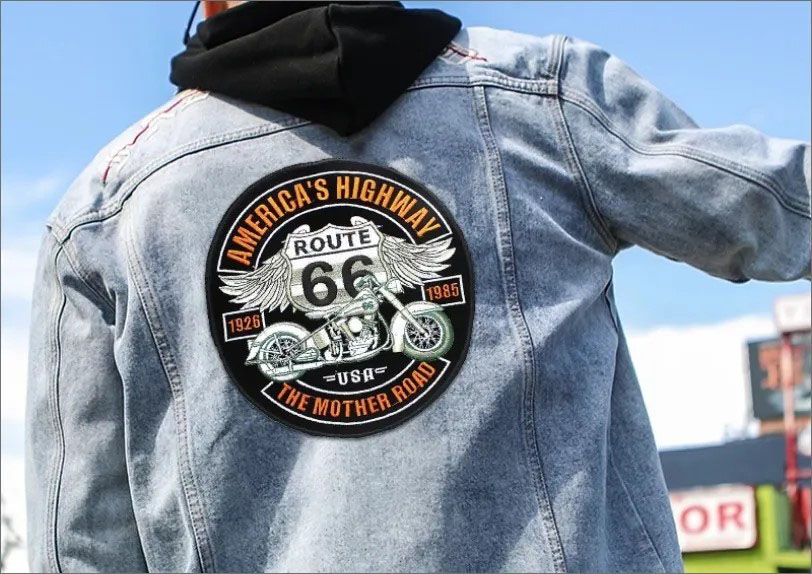 jacket back embroidery digitizing