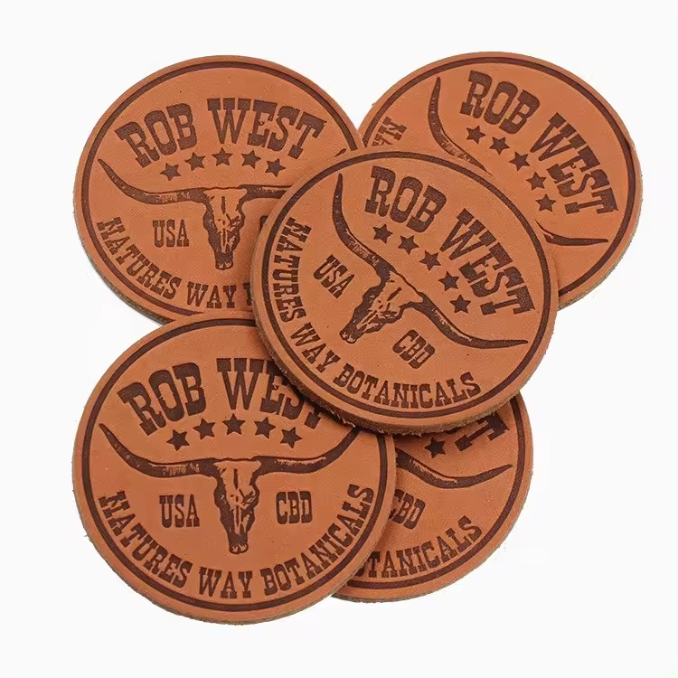 what we create leather patch