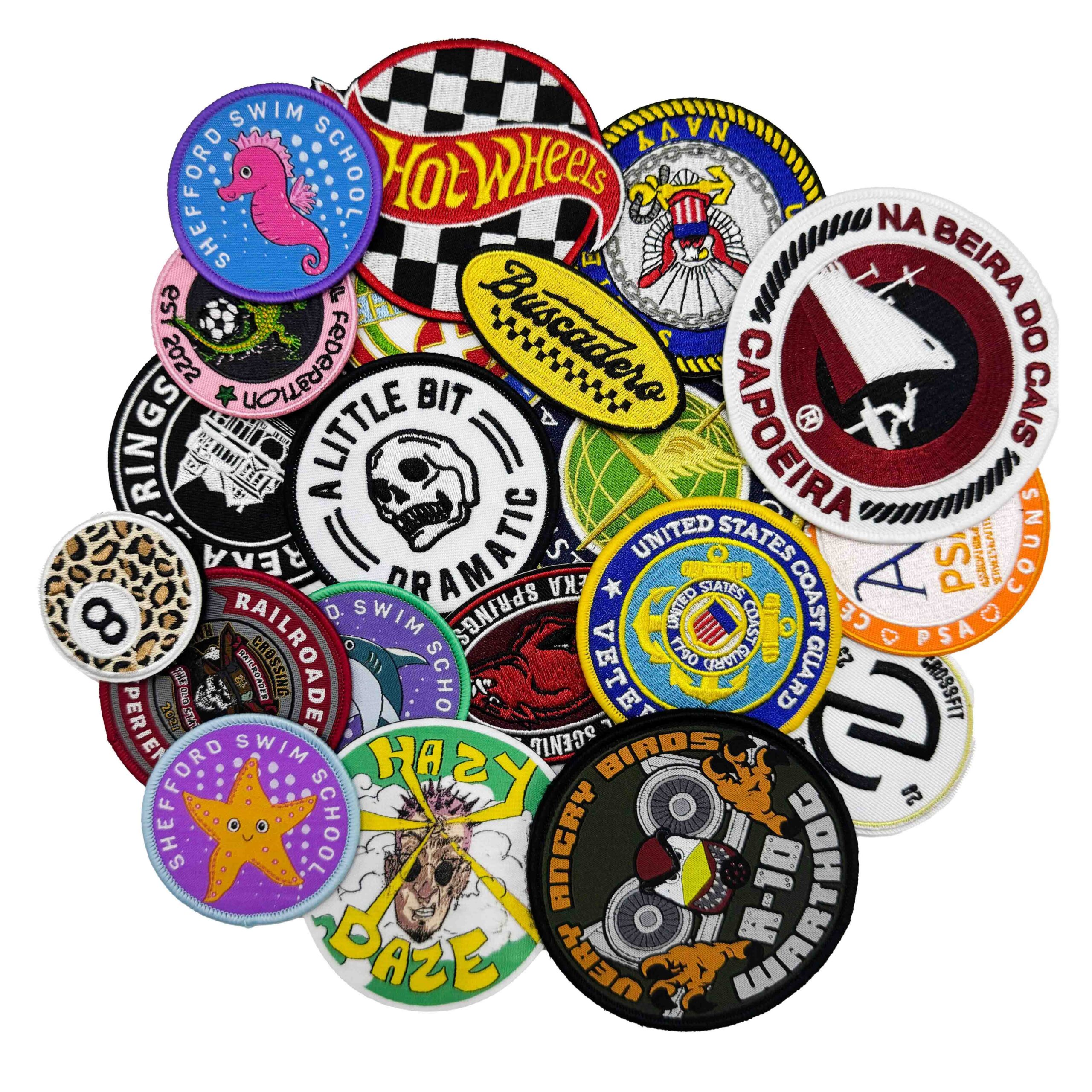 embroidered patches