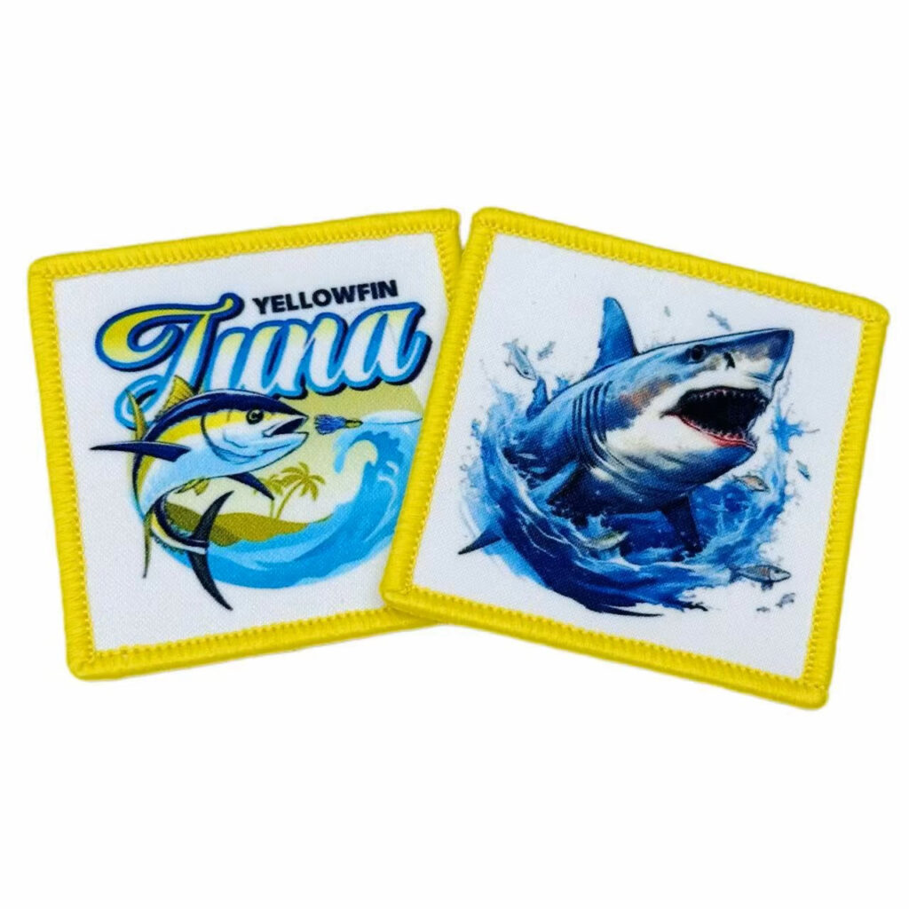 sublimation printed patches