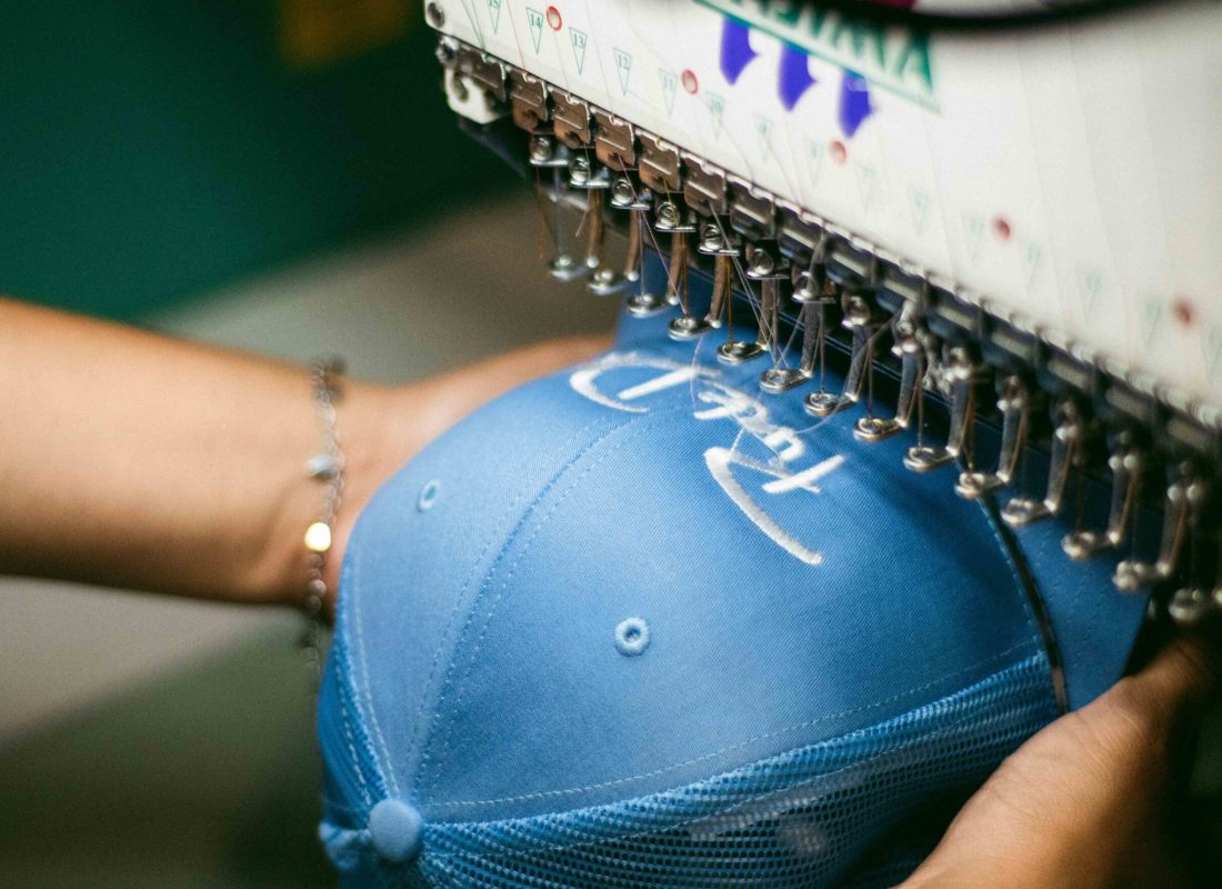 cap and hat embroidery